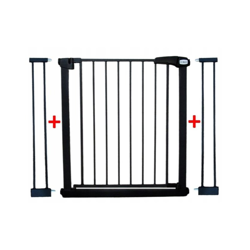 Image of Safety Gate 79-105 For Stairs, Expandable Door Barrier, Protective Guard Against Dogs And Children