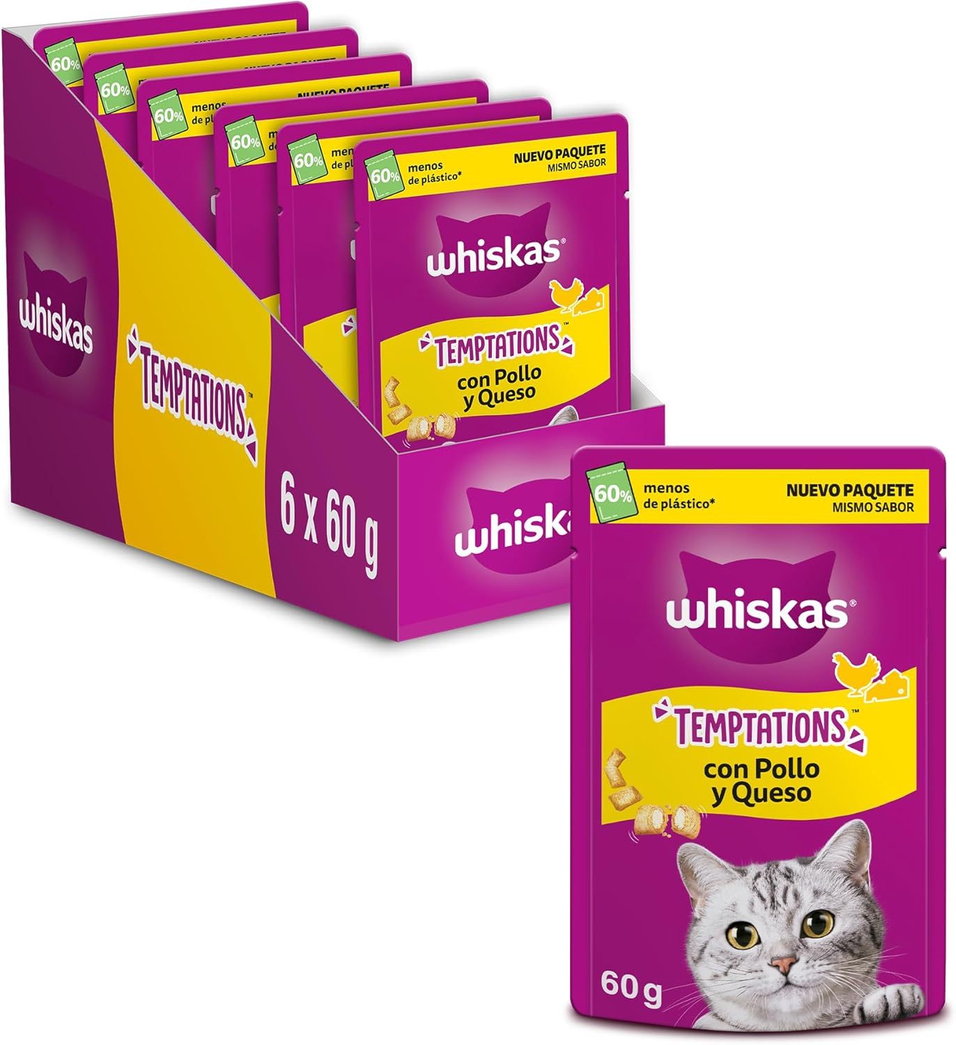 Temptations Whiskas, récompenses pour chats