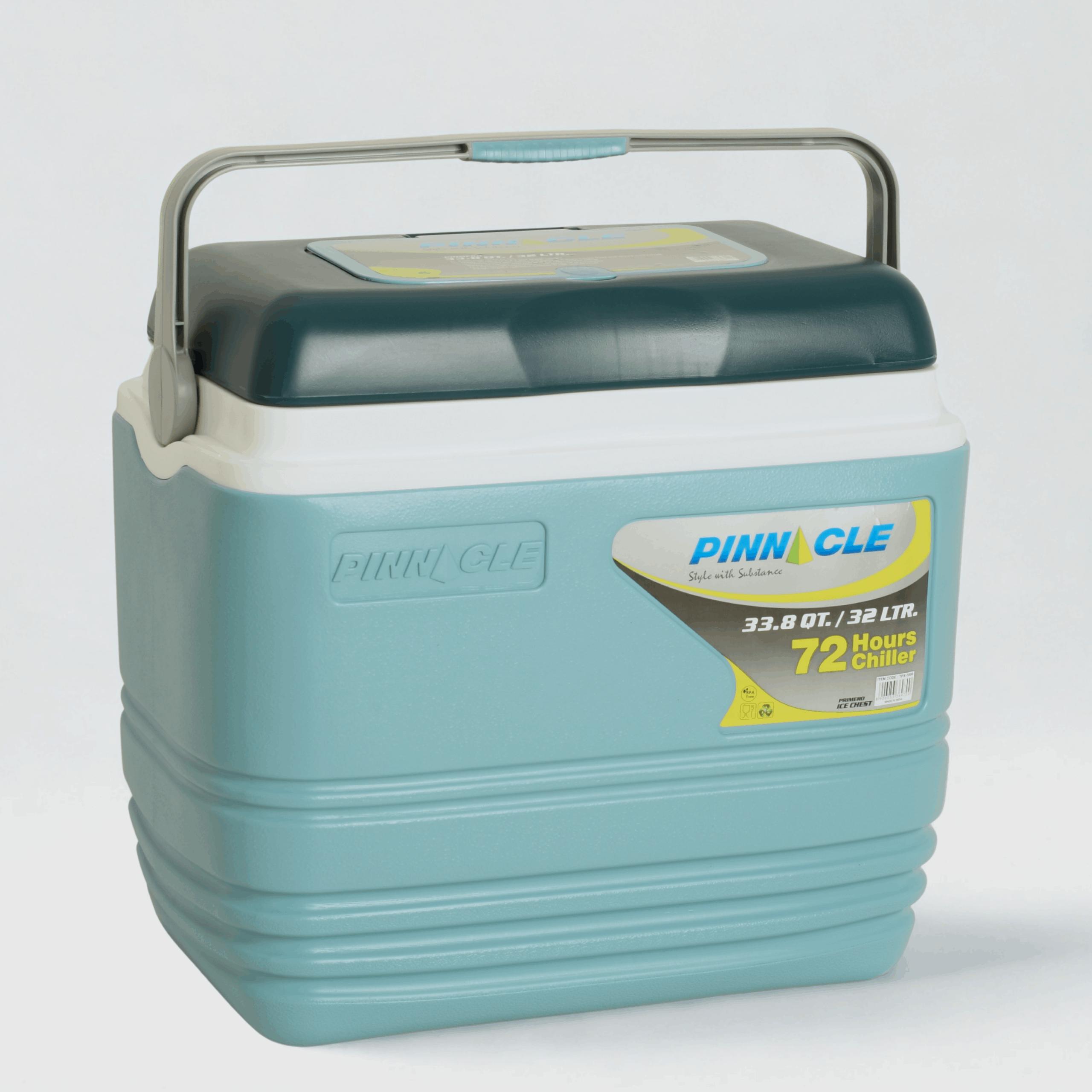 TEMU Frigo Portatile Pinnacle 32L TPX7000 in Blu, Verde e , progettato per inserti refrigeranti, per picnic, , campeggio . Dotato di grande capacit�,