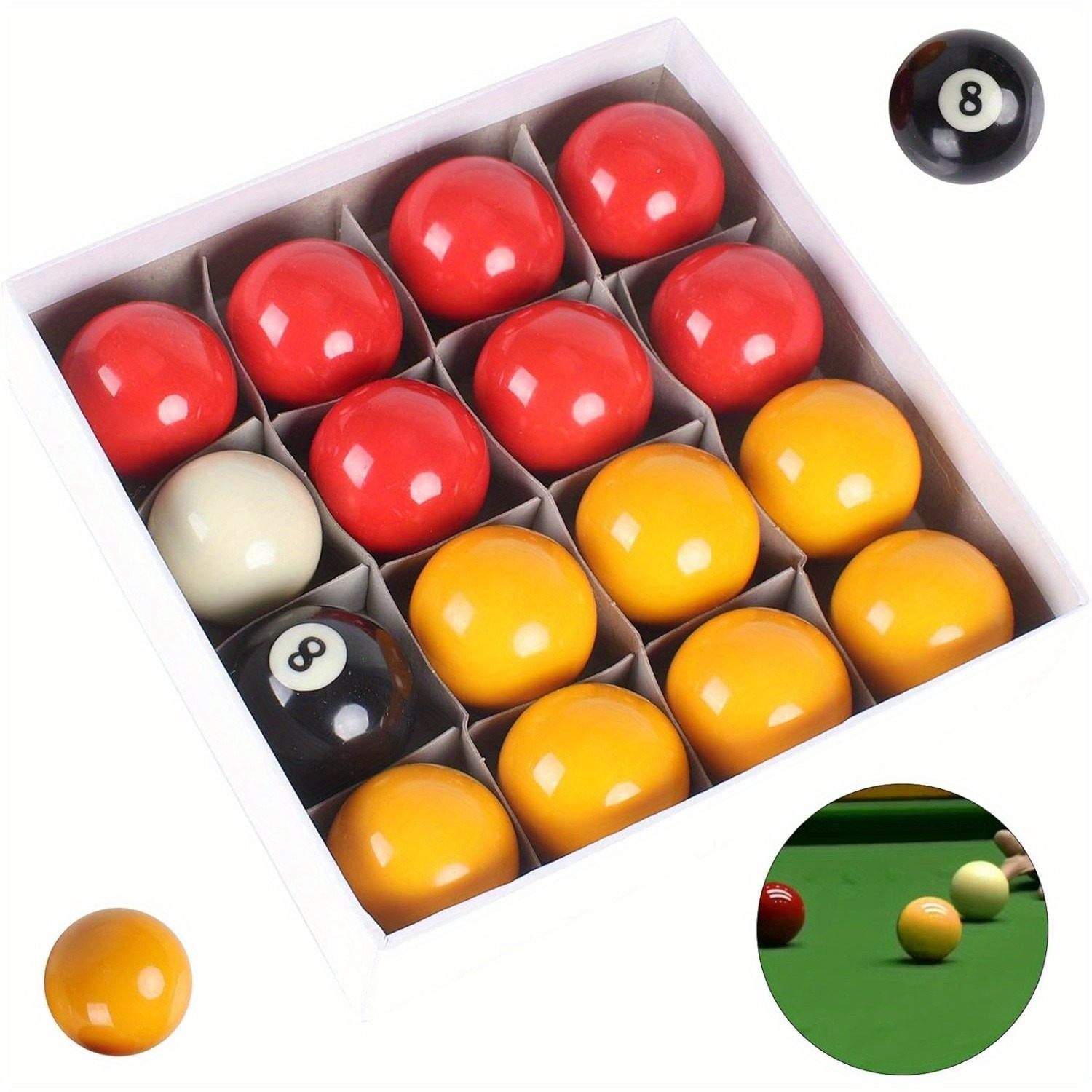 Pool Balls Set 2" Competition Match Balls