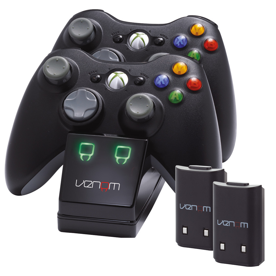 TEMU Venom 360 Controller Charging Dock With 2 X Rechargeable Battery Packs