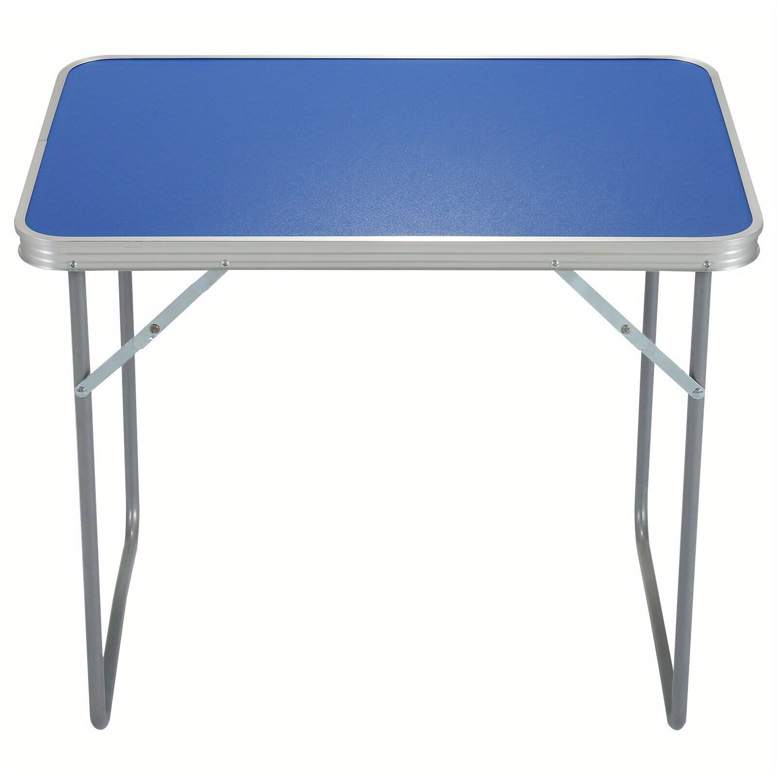 Folding Camping Table, Adjustable Height Picnic Table for Outdoor Use