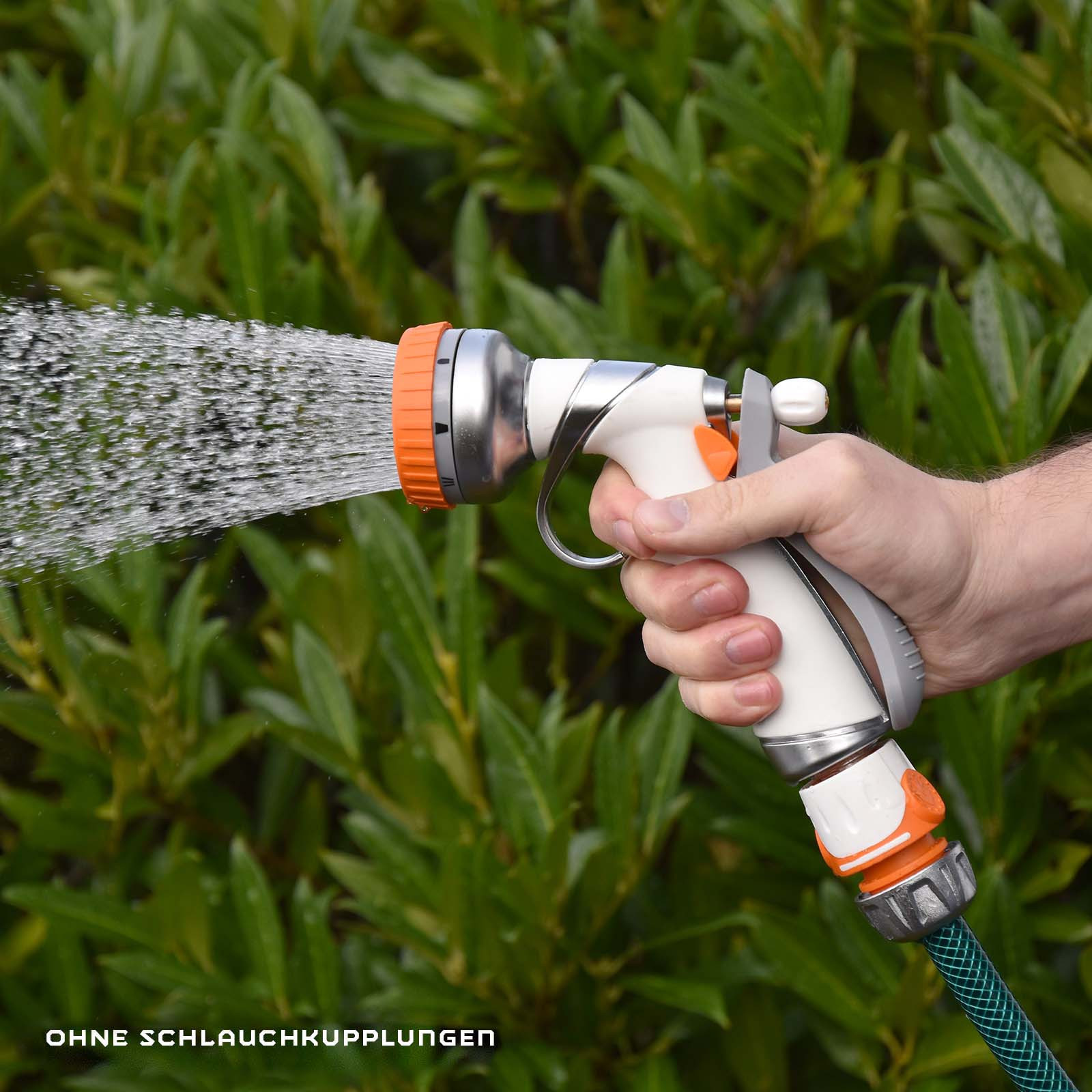 E-shop Gartenbrause "" weiß - 8 Sprühstrahlen