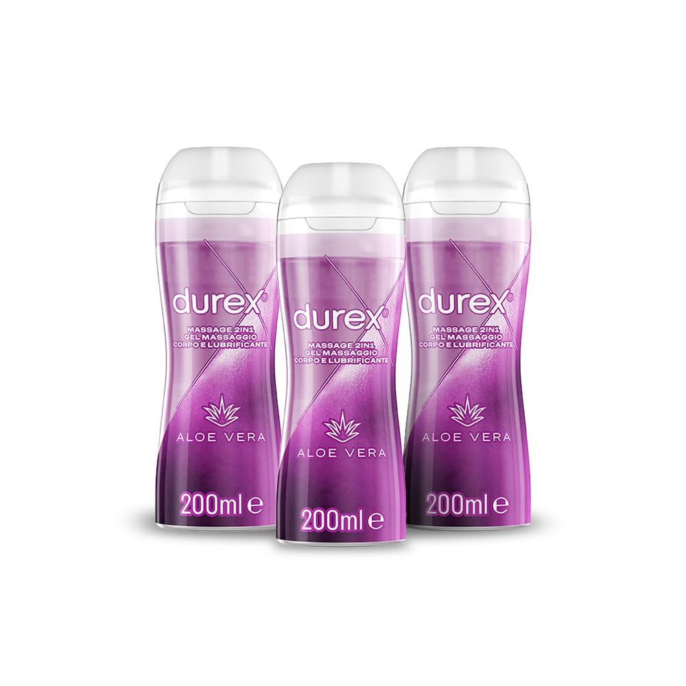 massage 2 in 1, gel lubrificante   a base acqua e gel per massaggi, con aloe vera, 3  ml Dettagli dell'articolo 0