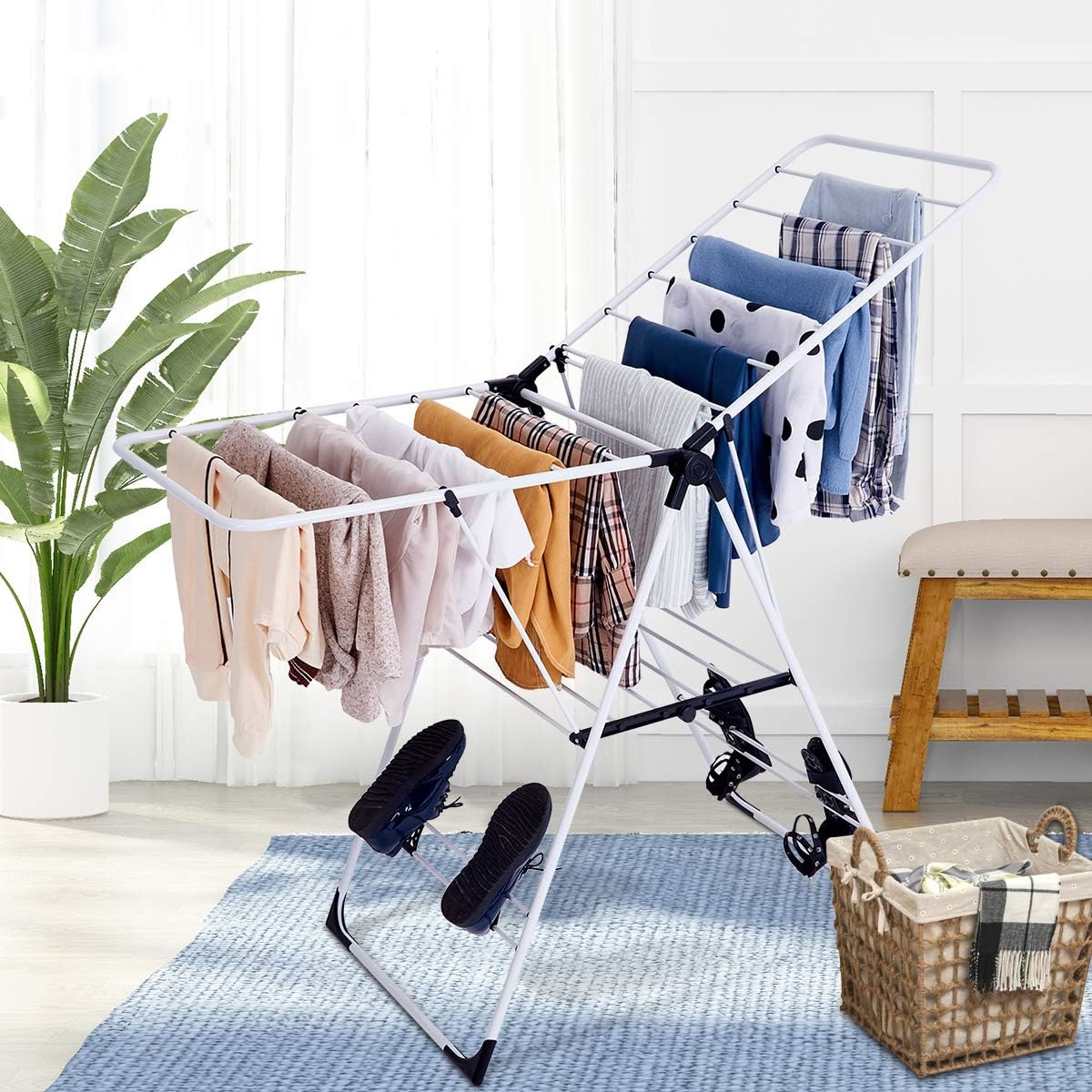 Folding Dryer, Laundry Storage, Portable Folding Dryer, Hanger, Laundry Rack, Lightweight