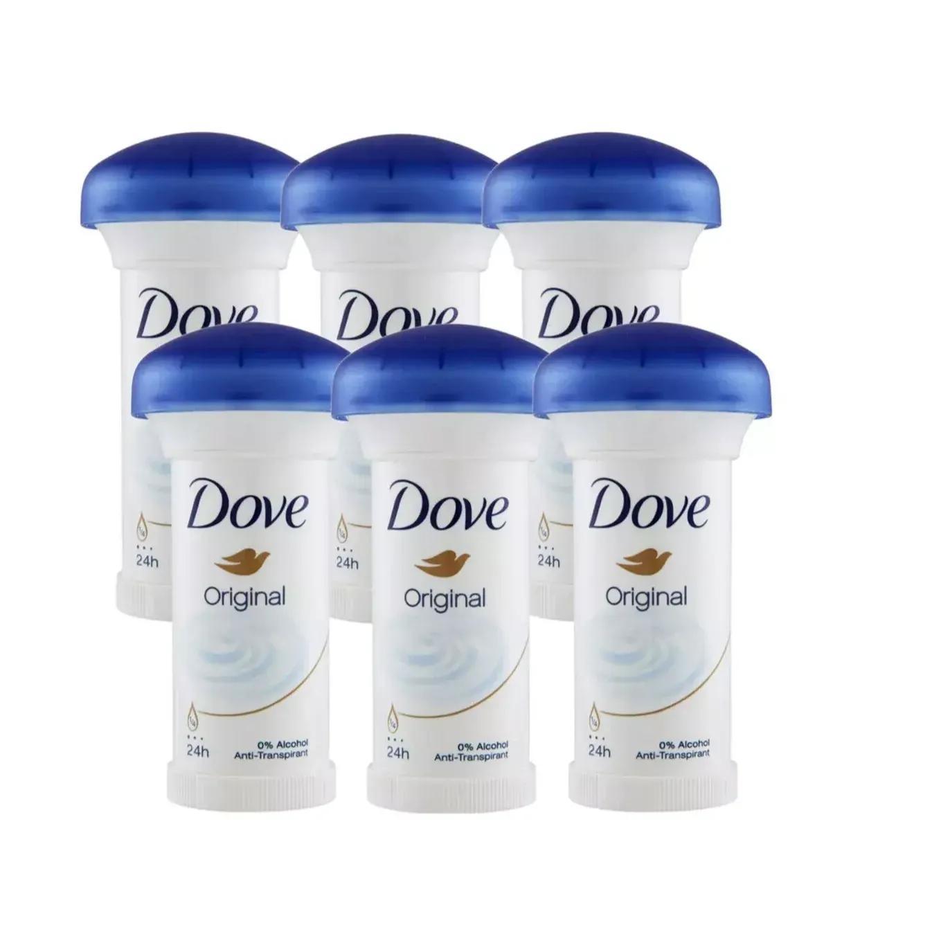 TEMU Dove Mushroom Deodorant Stick Original Cream Women 6 X 50ml