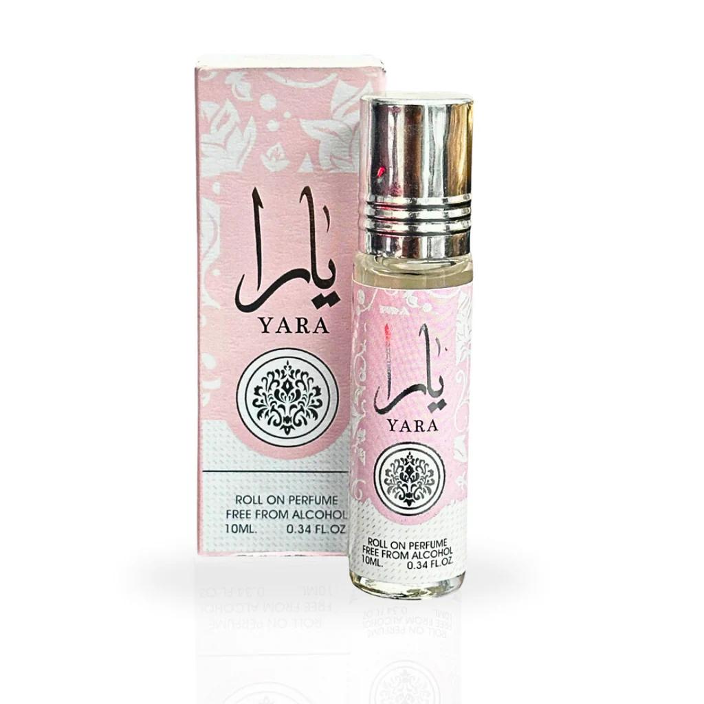 10m Lattafa Perfume Oil for Women- Arabian Attar Roll on Dirham Yara Wardi Oud Romancea