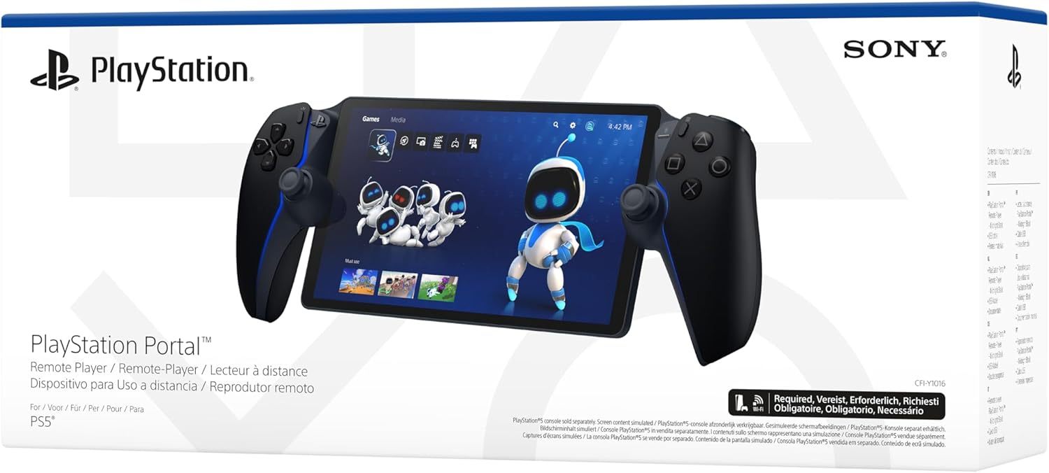 Sony PlayStation Portal Remote Player for PS5 Console - Available in BLACK