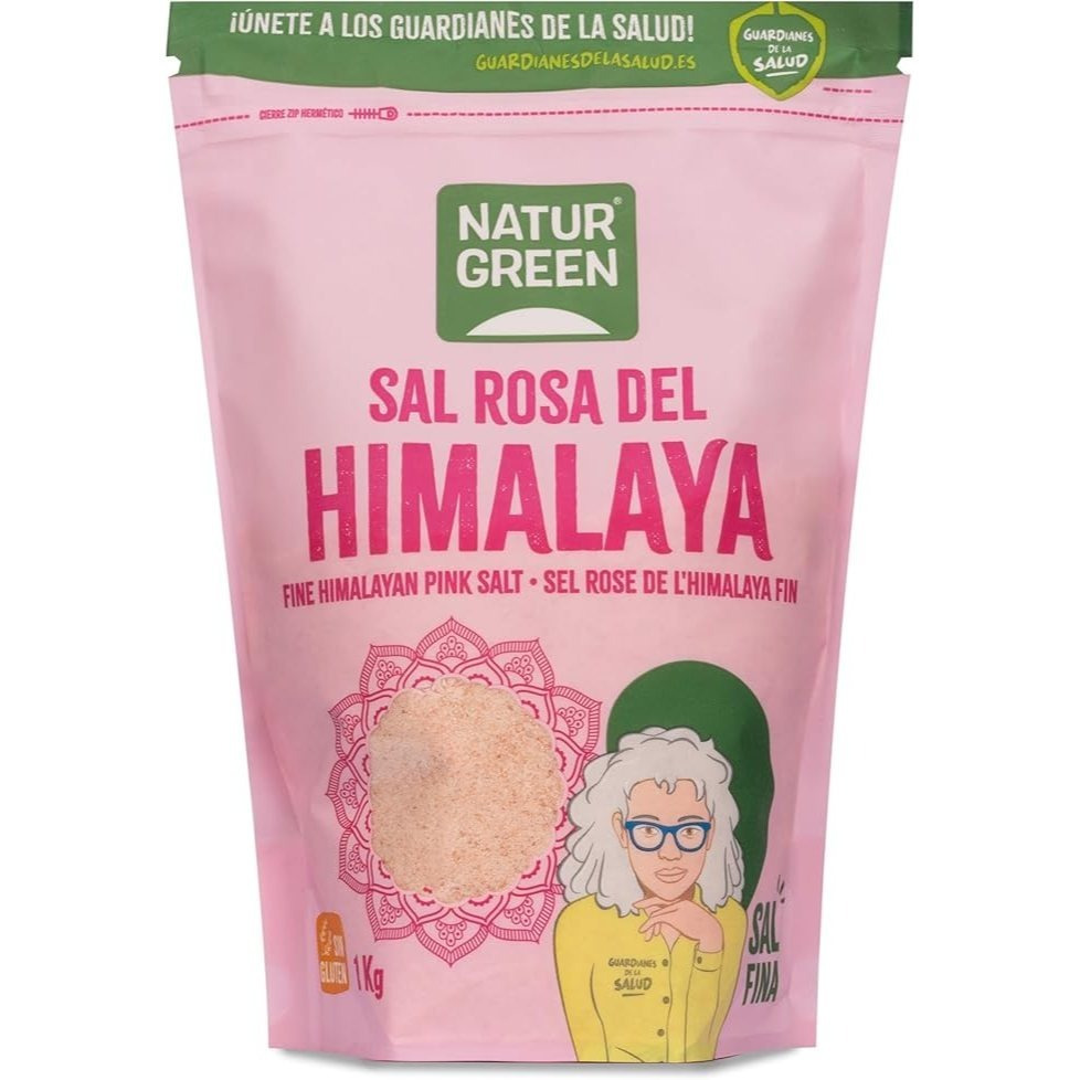 TEMU Fine Salt 1kg - Gluten-free - Naturgreen