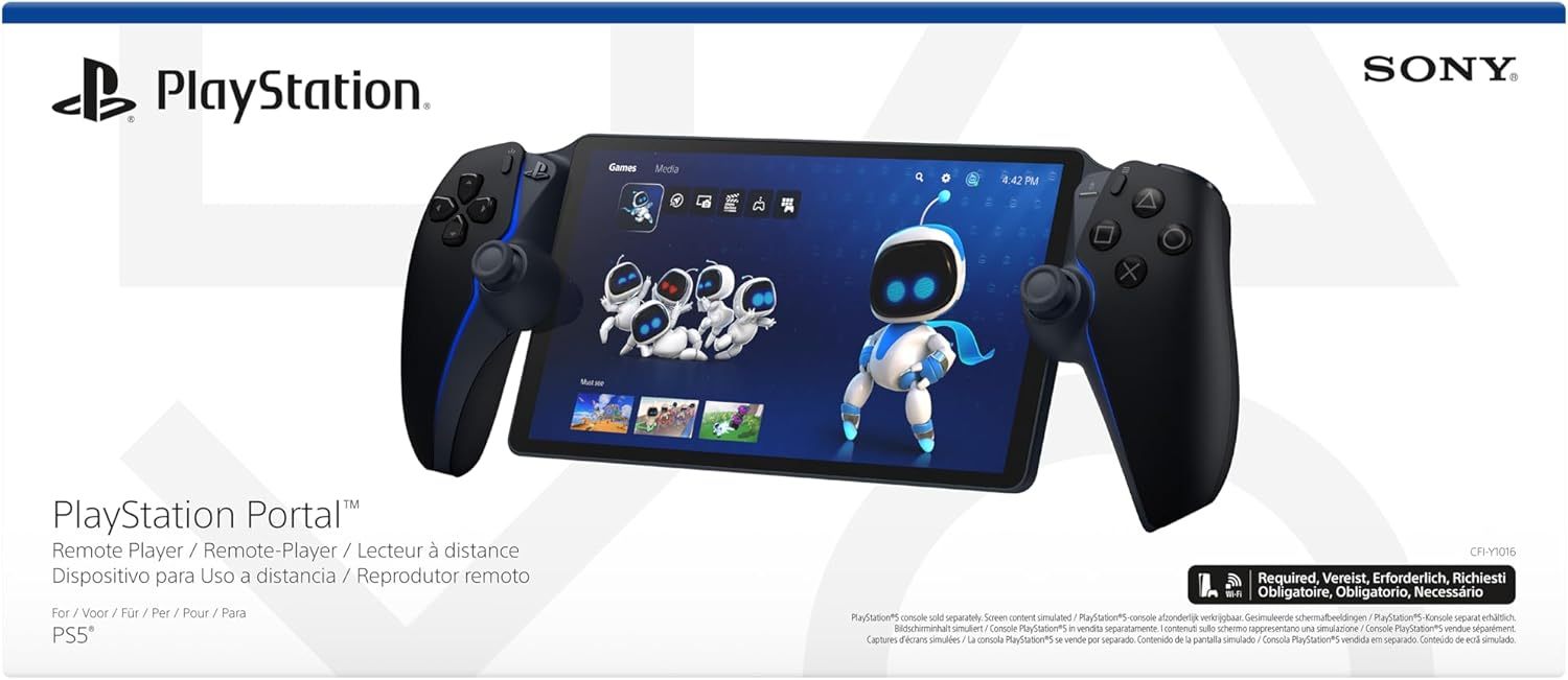 Sony PlayStation Portal Remote Player for PS5 Console - Available in BLACK
