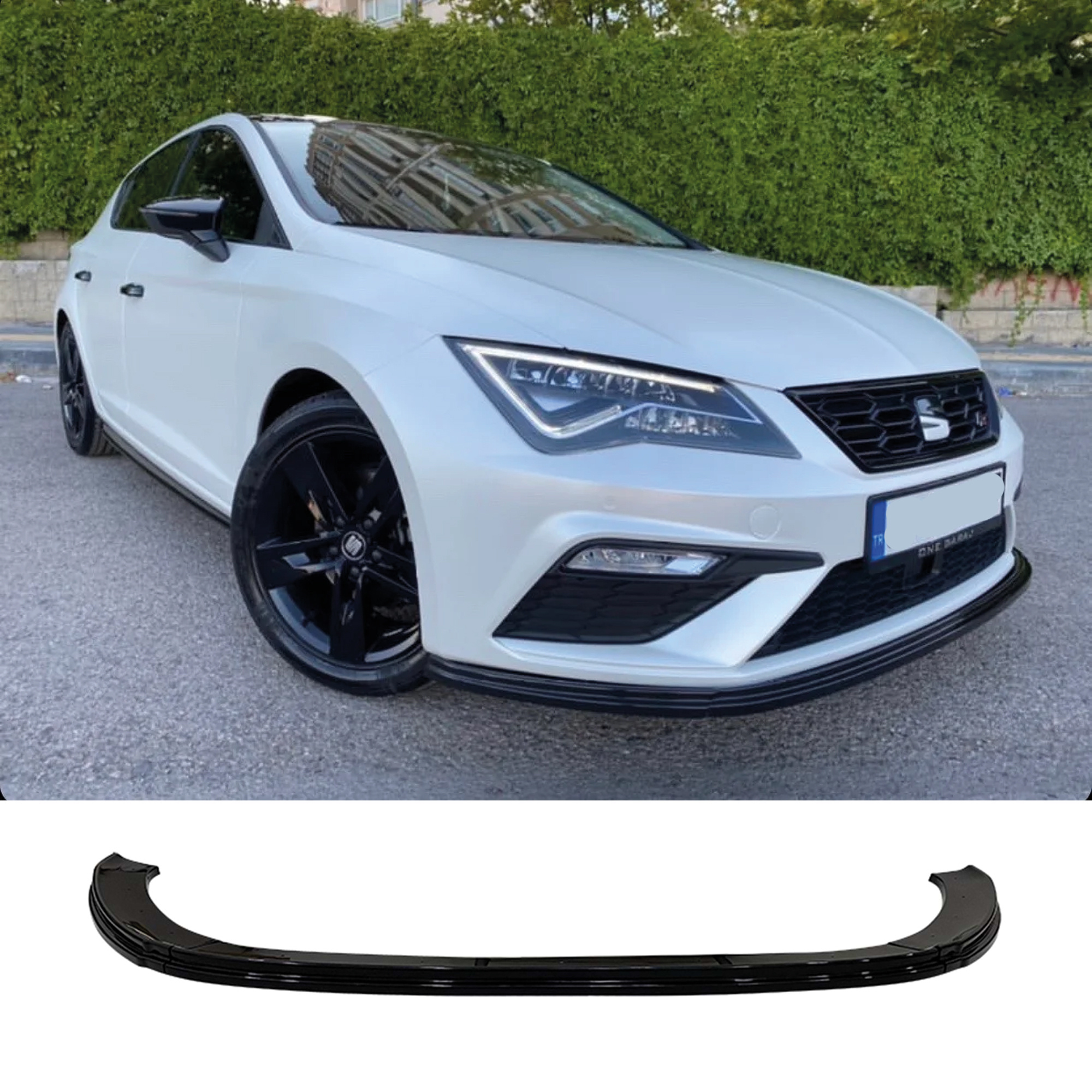 TEMU Filtro de escape de para Seat Leon MK3 FL 2017-2020, 3 piezas, kit de ajuste de carro, parte del cuerpo del vehículo