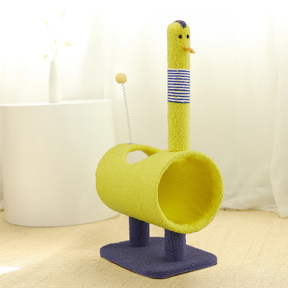 Lovely Design Multifunctional Cat Tree and Scratching Post