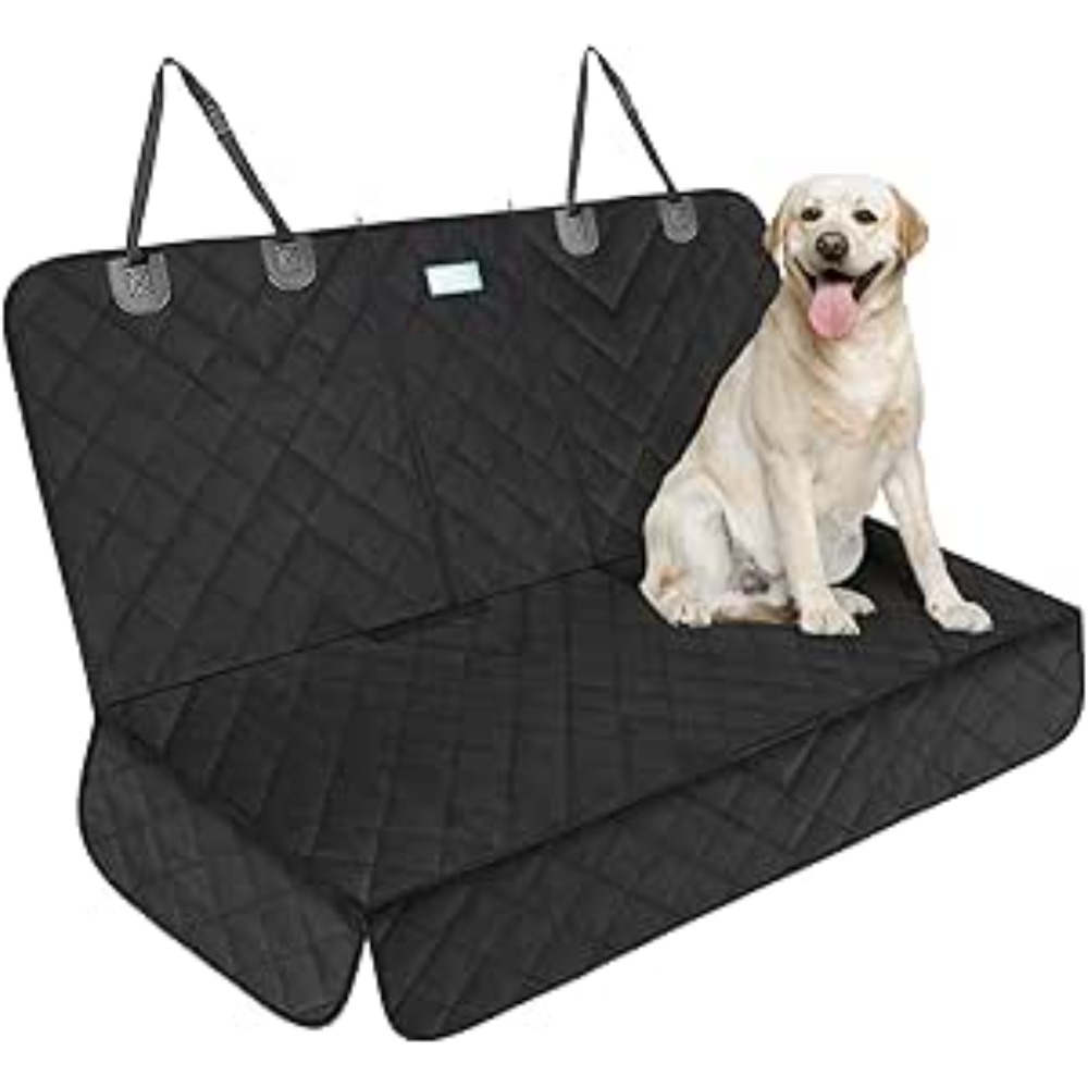 TEMU Dog Car Back Seat Cover, Non Stick Fur Rear Seat Protector For Pet, Universal Fit Interior Backseat Covers For Auto Van Suv, Durable 137×120cm,