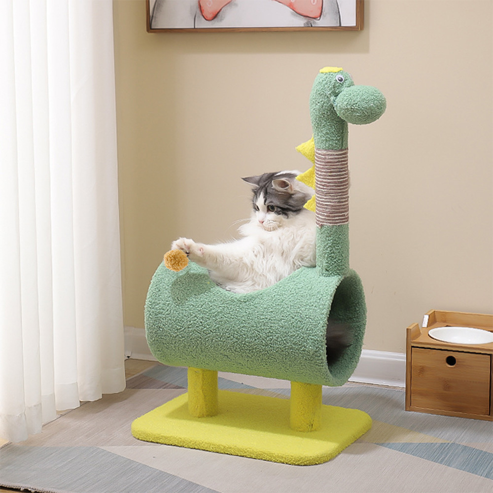 Lovely Design Multifunctional Cat Tree and Scratching Post
