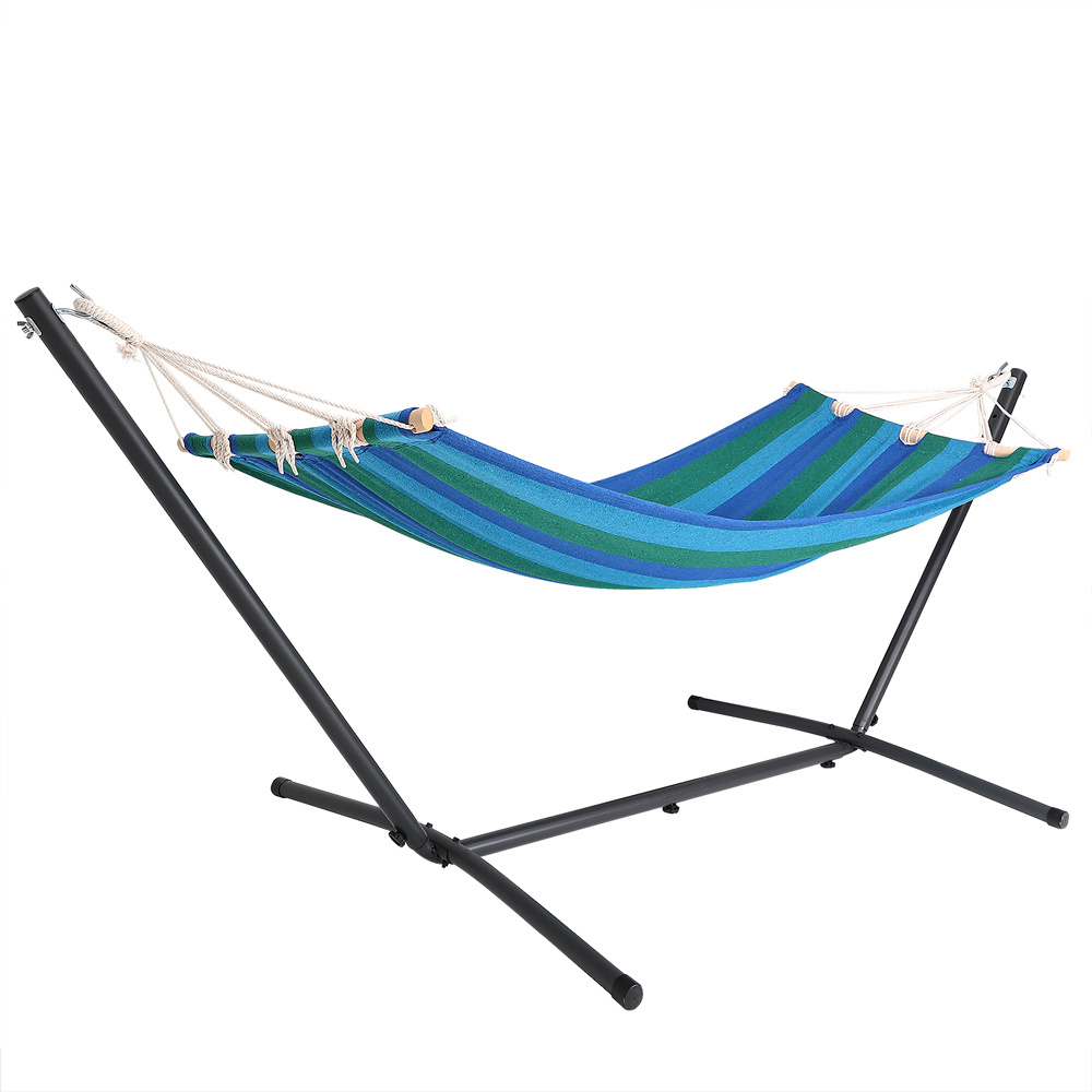 Detex® Hammock With Frame - Durable, Sturdy, Portable Outdoor Stick Hammock, Travel Hammock, Camping Hammock For Garden And Balcony