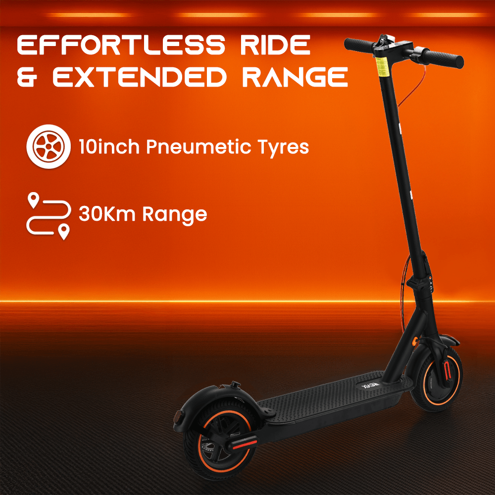 REVIX Pulse S300 Electric Scooter – 350W Motor, Foldable, 25km/h Max Speed, LED Display, 8.5