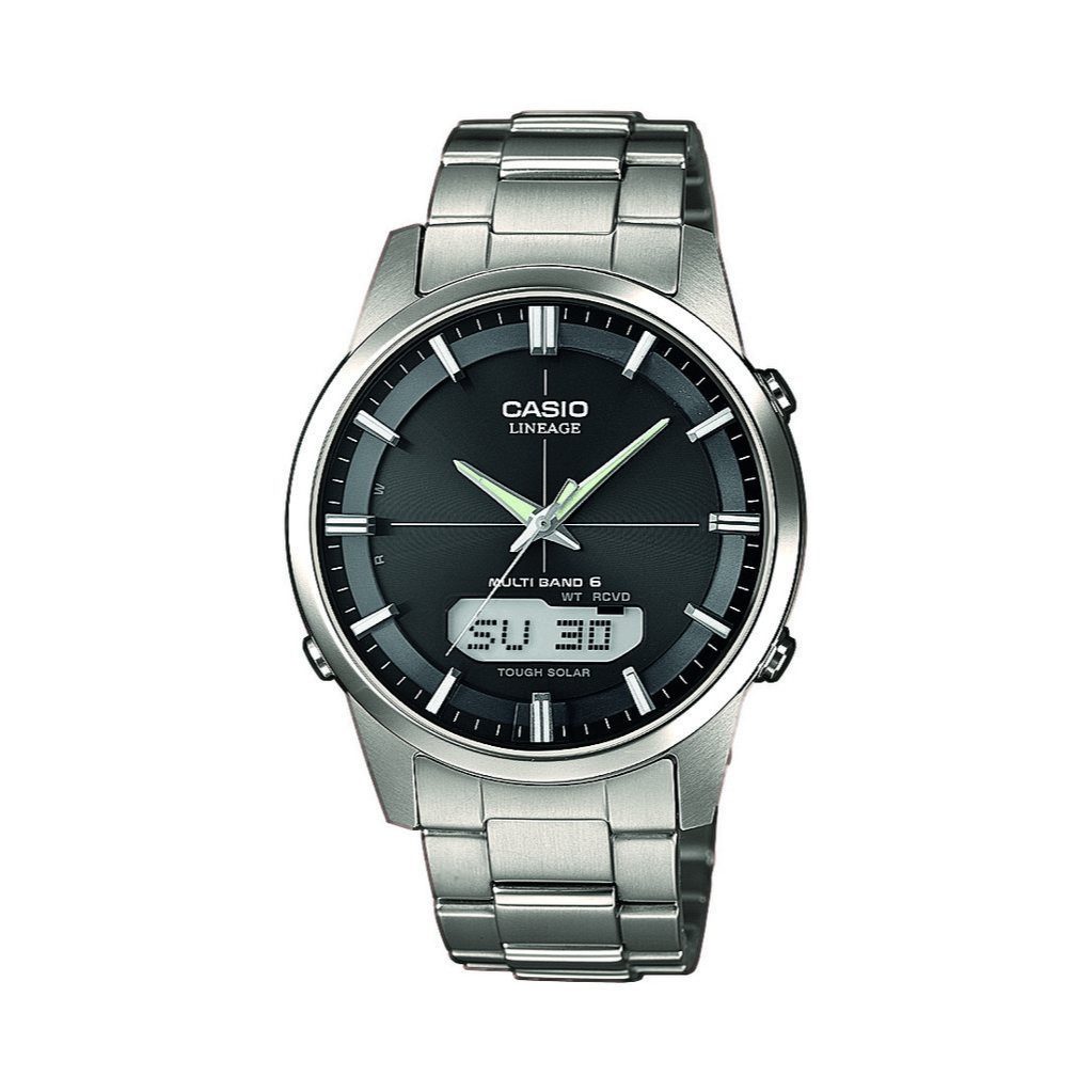 Solar Watch With Titanium Band Lcw-m170td-1aer