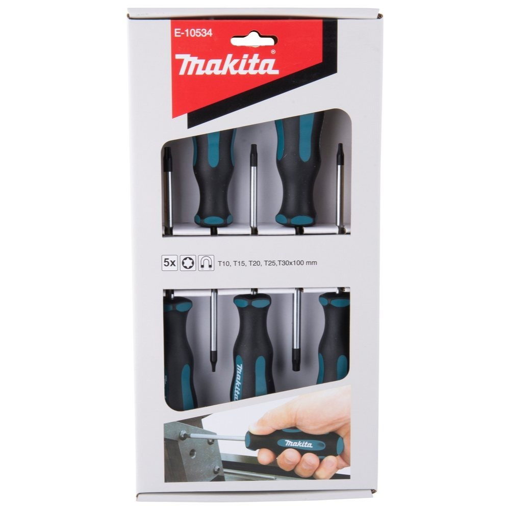 Makita Screwdriver Set 5-pcs. E-10534