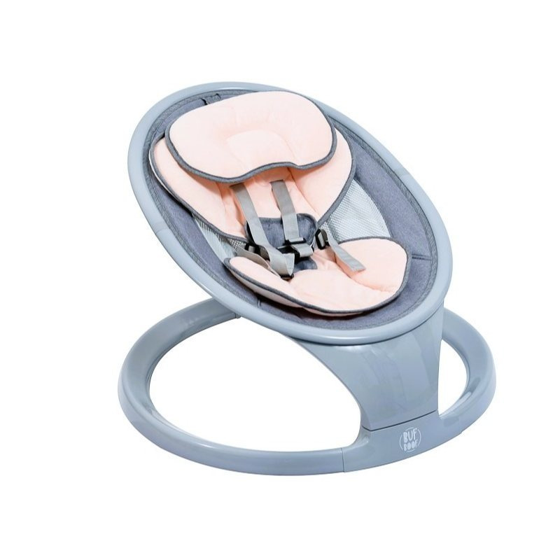 Prijenosni pametni električni ljuljač W5 BUF BOOF, multifunkcionalan, Bluetooth veza, 5 načina pokreta, daljinski upravljač, EasyTouch funkcija, roza