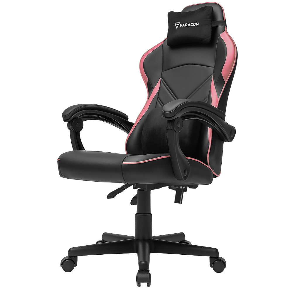 Gaming Chair | Ergonomic With Padded Armrests And Cushion Set