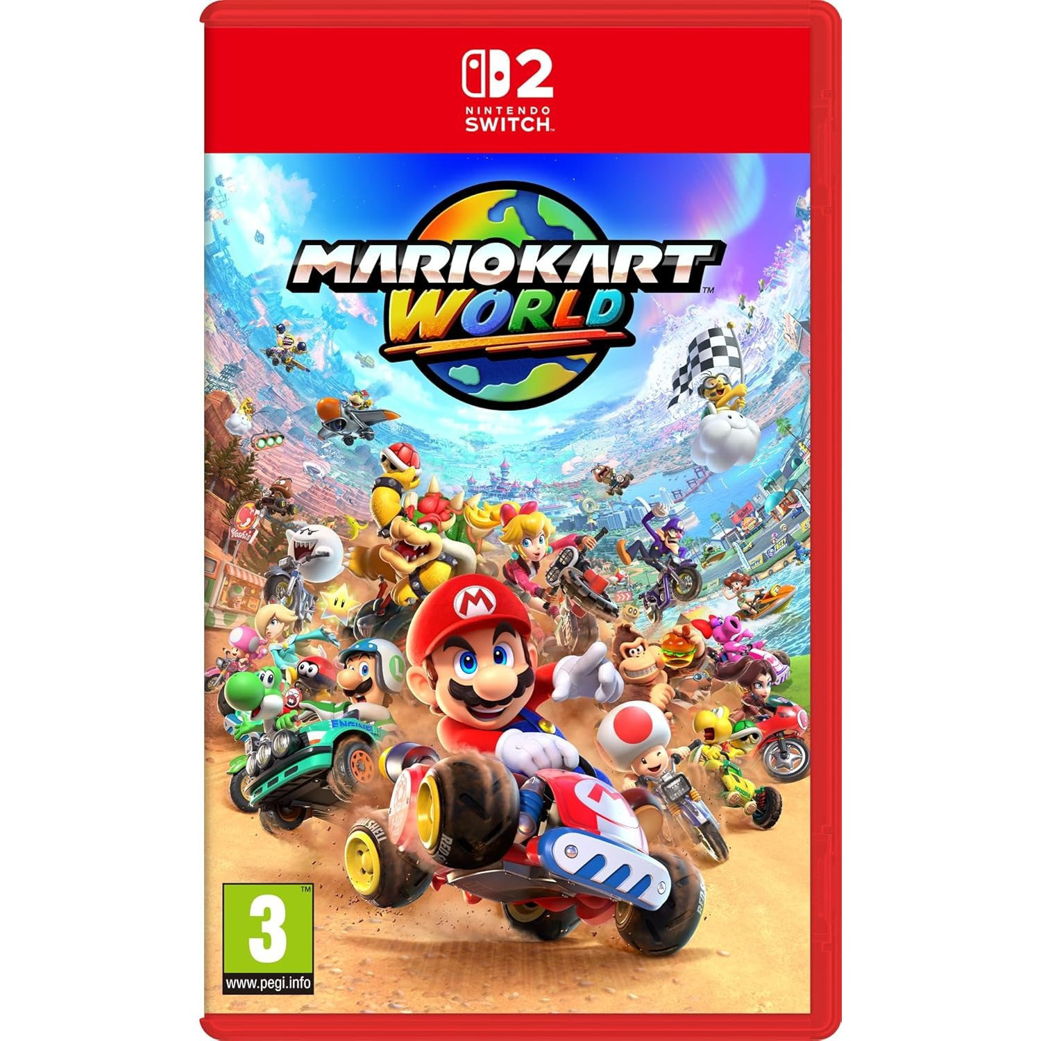 Mario Kart World- Nintendo Switch 2 | Videojuegos | Castellano [video game]
