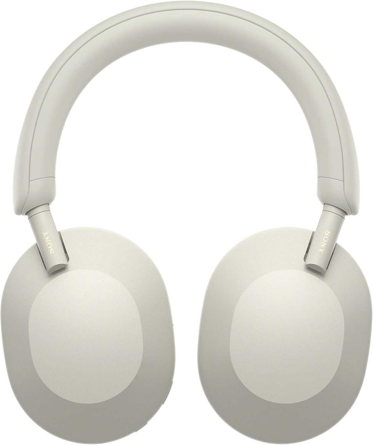 Sony WH-1000XM5 Noise Cancelling Wireless Over-Ear Headphones, B-tooth, Clear Call Quality, Hi-Res, Up to 30hr Battery Life, Quick Charge, Alexa & Google Assistant in SILVER
