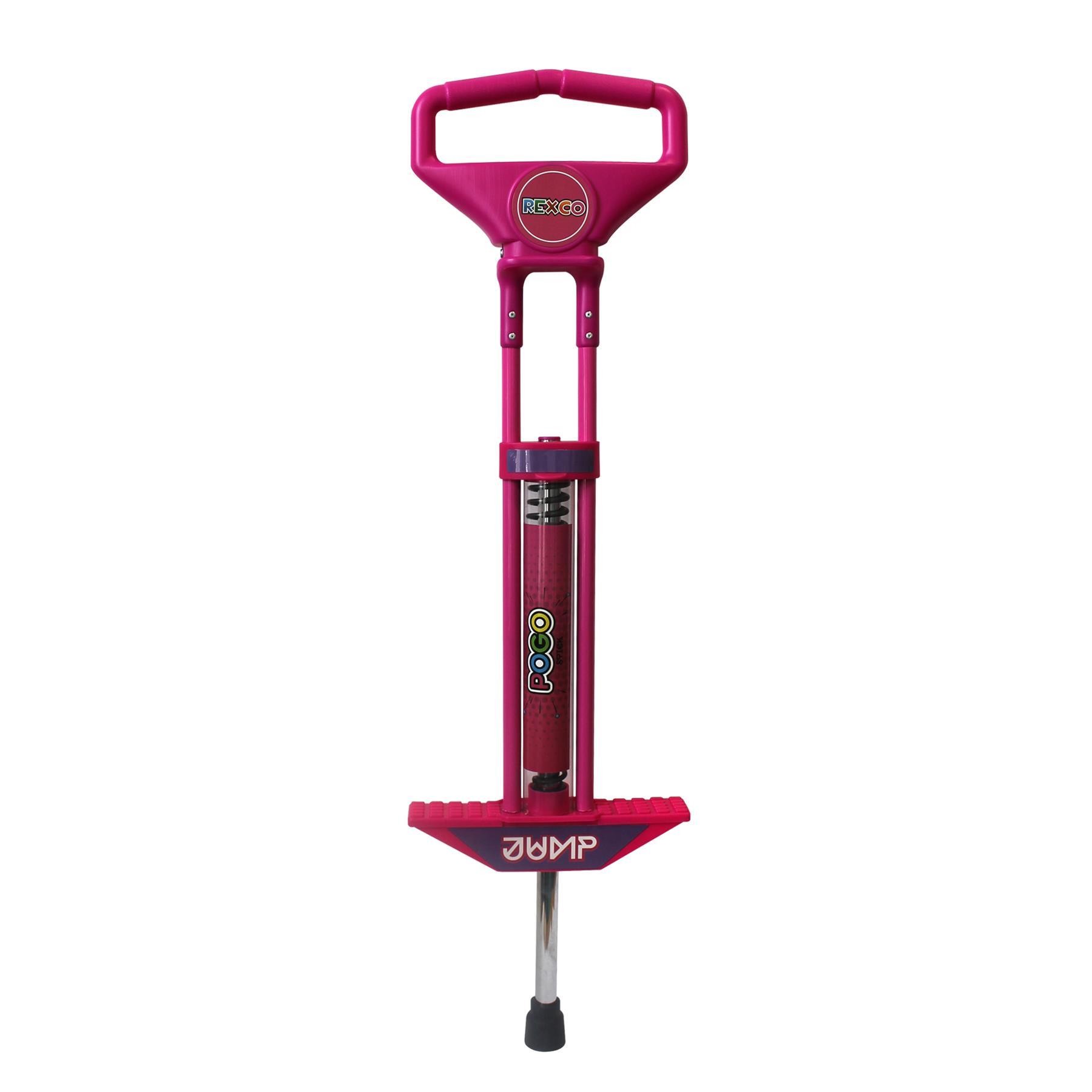 TEMU Rexco Pink Stick Girls Bounce Childrens Kids Bouncing Toy Game