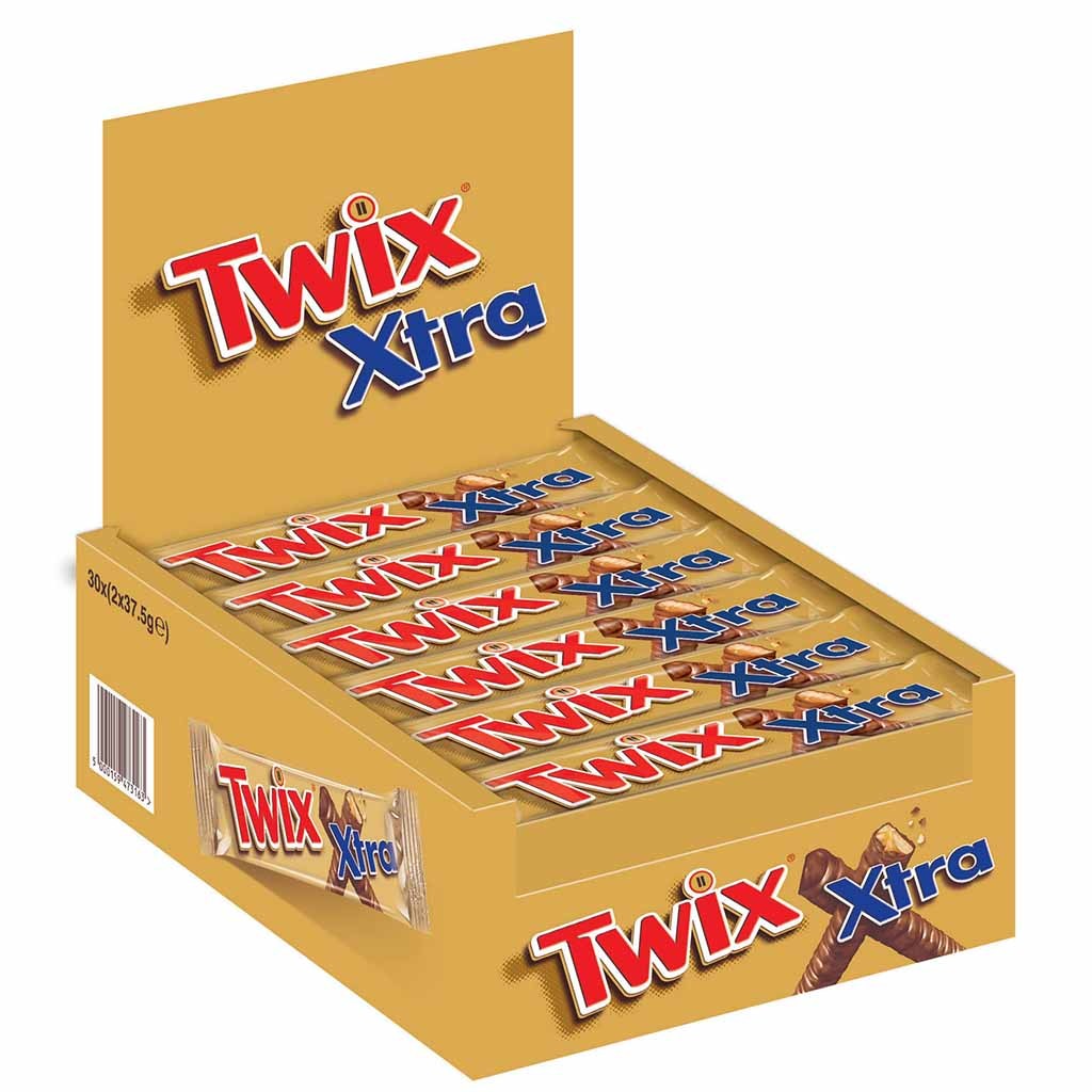 E-shop Twix Xtra Doppel Schokoriegel 30x75g=2550g