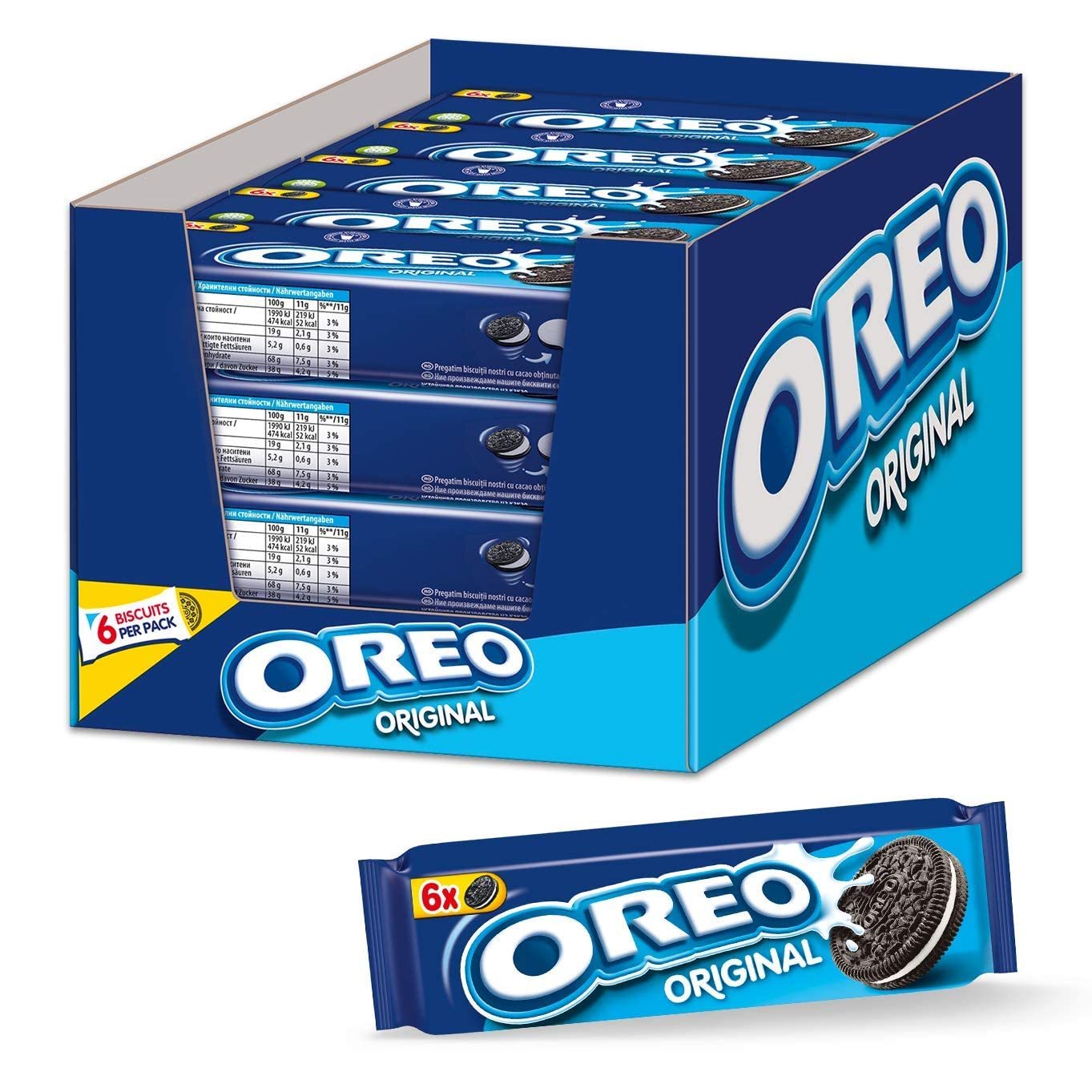 TEMU Oreo Double Cookies Original, 20er Pack, 66g = 1,32kg