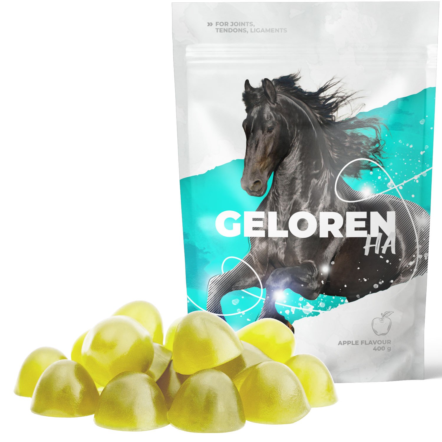 Horse Ha - Supplement , Collagen Gel For Horse Joints, 60pcs.