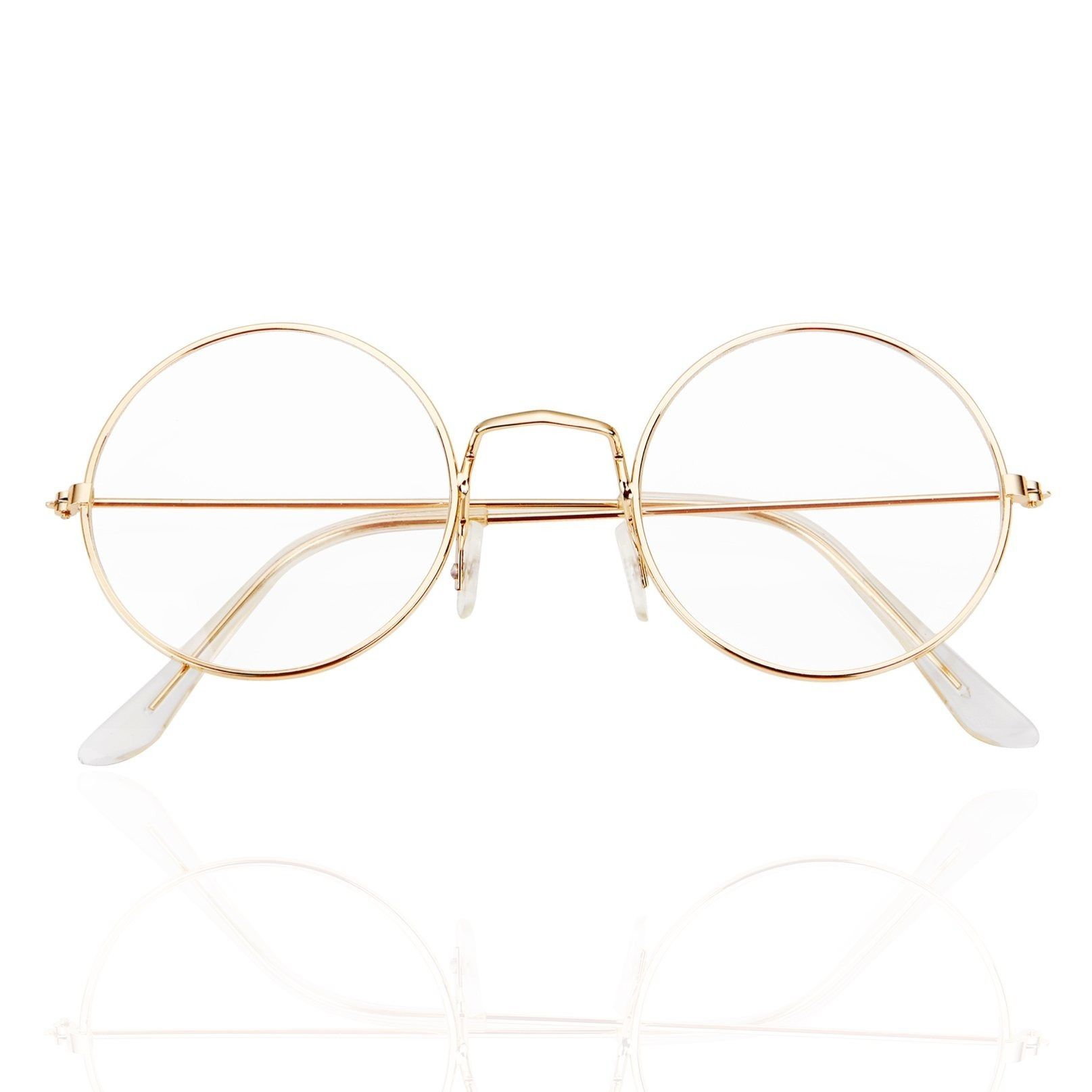 TEMU Tk Santa Glasses - Santa Glasses - Round Nickel Glasses Santa Round Disguise Costume Glasses At Christmas As A Santa Costume, Santa Claus