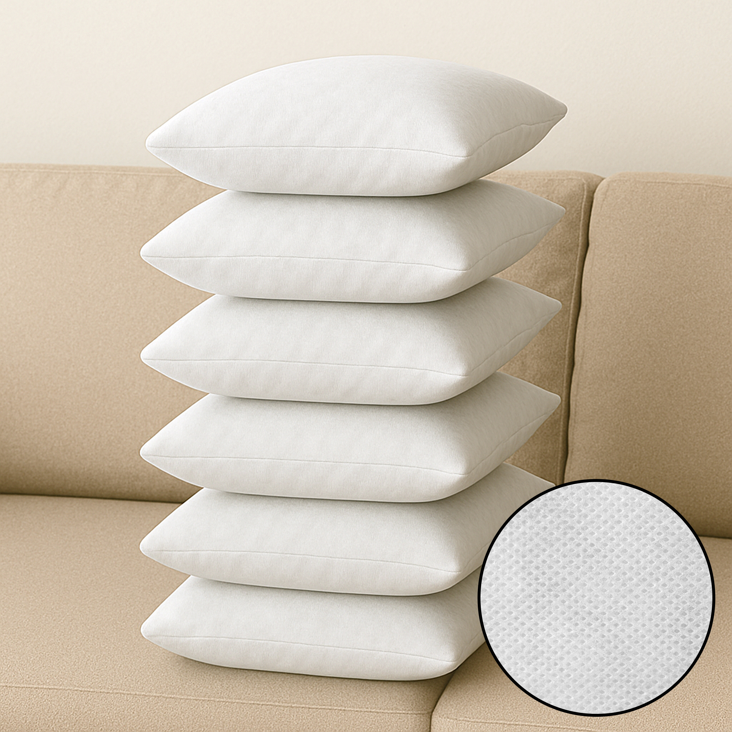 TEMU Pillow - 6pcs Pillow Set For Bed And As Decorative Pillow - Polyester Filling Pillow - Sofa Pillow - Ornamental Pillow For Couch And Sofa -