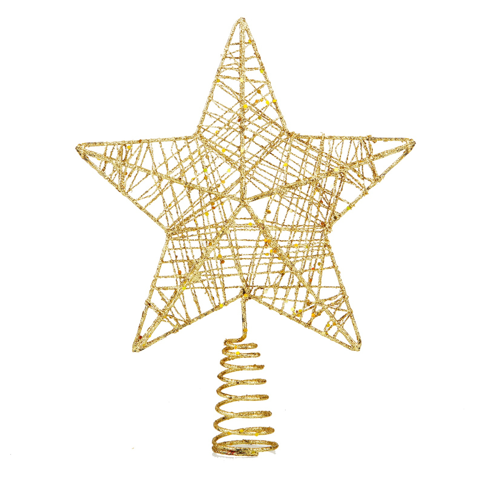 TEMU Tk Star Christmas Tree Topper Tree Topper For Christmas Tree Christmas Tree Topper Christmas Tree Christmas (gold)