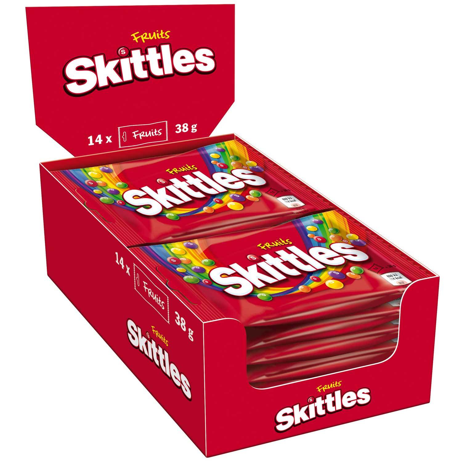 Skittles Kaudragees Fruits 14x 38g=532g