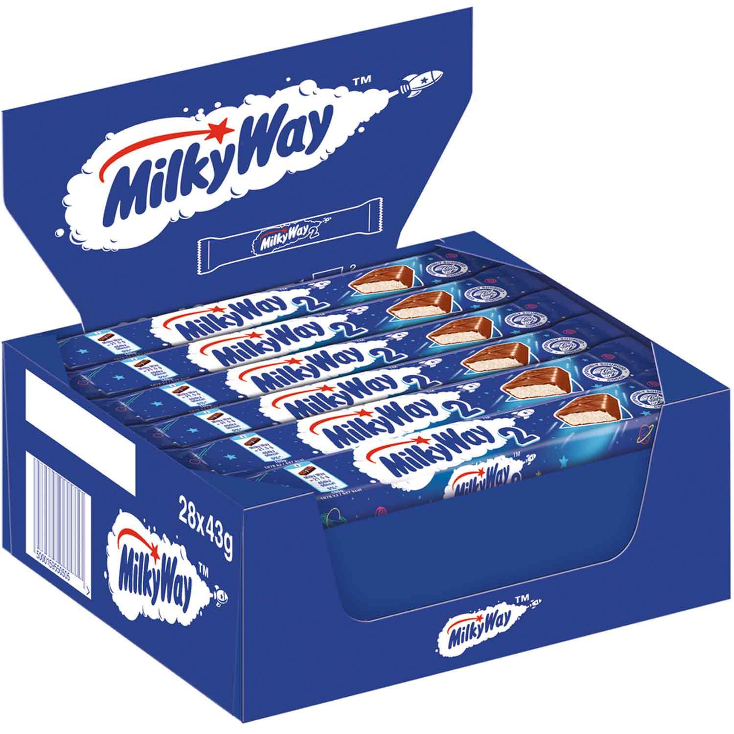 E-shop Milky Way Doppelriegel 28x 43g=1204g