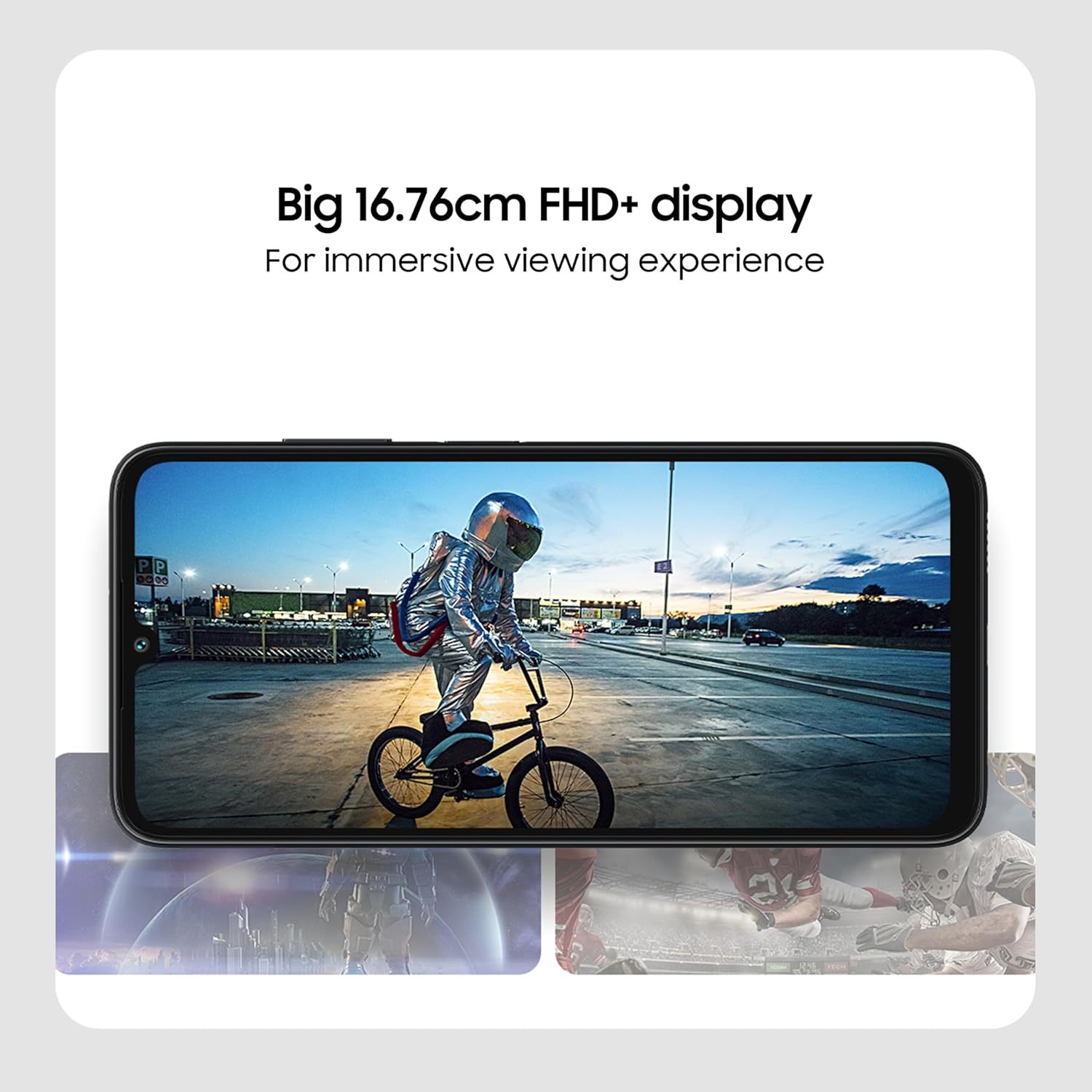 Samsung Galaxy A05S (4GB, 128GB Storage) | 50 MP Main Camera | Snapdragon 680 | 5000 Mah Battery (Violet)