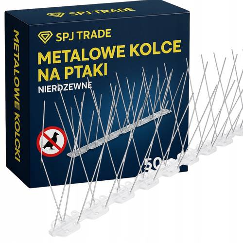 1 x stainless steel metal spikes for birds pigeons windowsill cornice 50cm