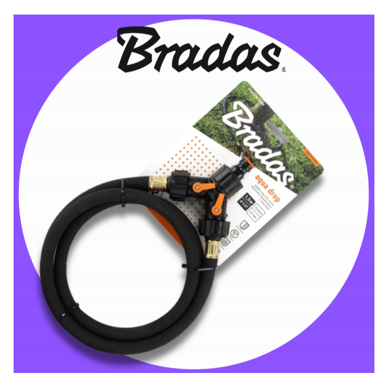 Image of Irrigation Ring With Valves For Watering Trees, Shrubs, And Garden Plants.