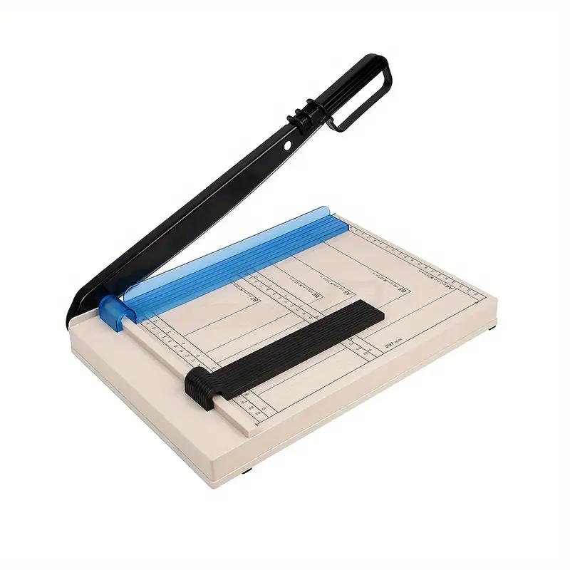 E-shop Papier , Papier Schneidegerät mit Sicherheitsschutz und Klingenverschluss, Schneidemaschine mit 10 Blatt Kapazität, Papier und Trimmer für
