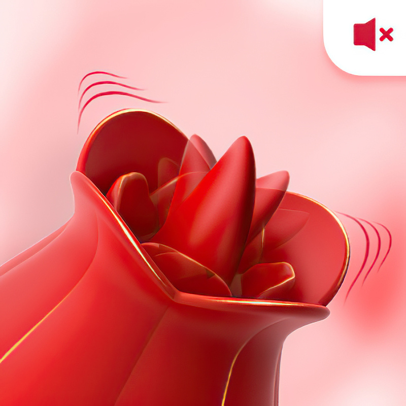 rose   deluxe - 10-  realistischer zungenblumen-  für g-punkt, klitoris, nippel und  -stimulation - erwachsenenspiel und leckgerät für ultimatives vergnügen Produktdetails 3