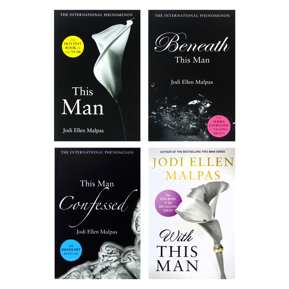 TEMU This Man Series 4 Books Collection Set By Jodi Ellen Malpas (this Man, Beneath This Man, This Man Confessed & With This Man)