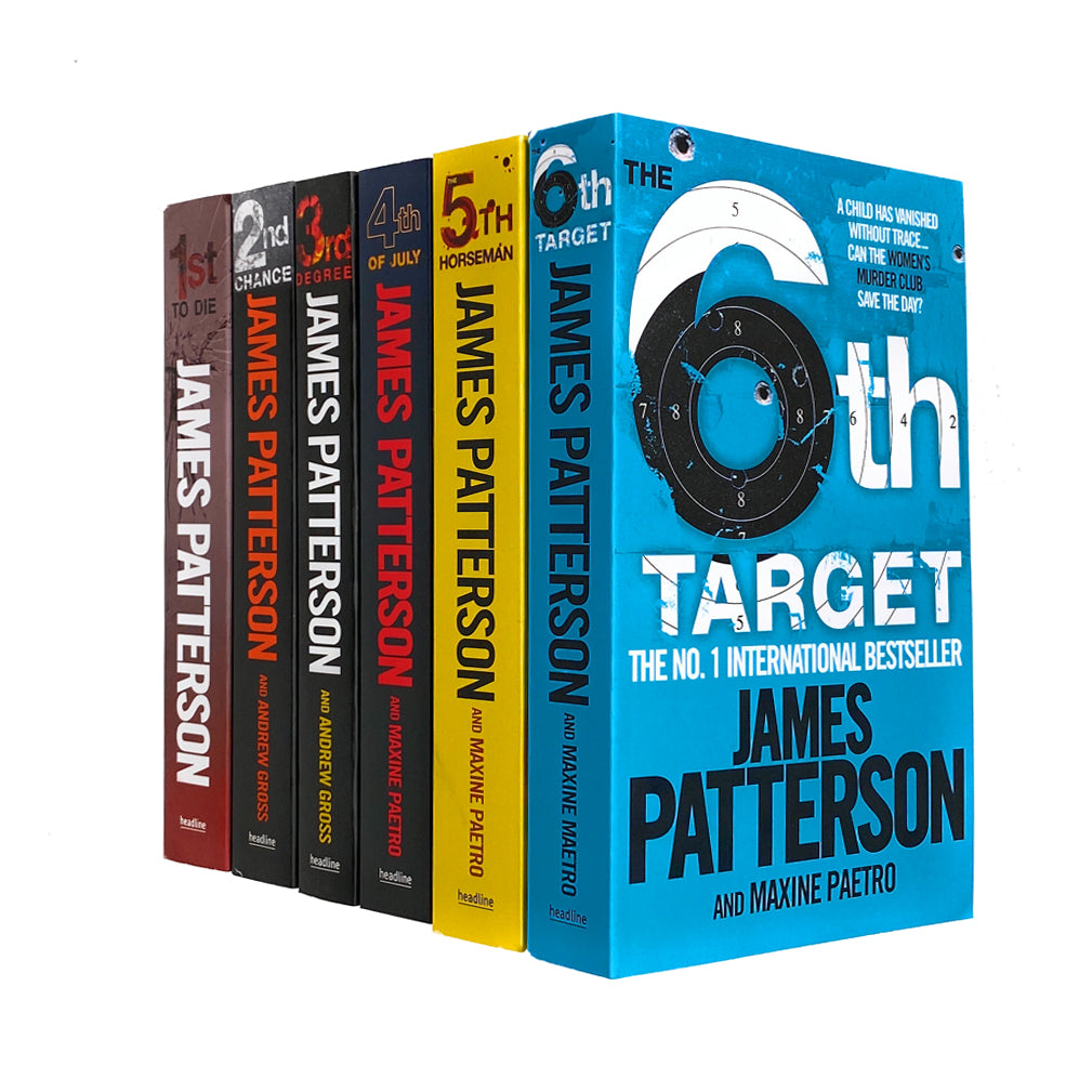 TEMU Womens Murder Club 6 Books Collection Set By (books 1 To 6)