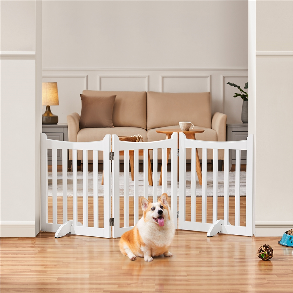 Costoffs Protective Grid Foldable Dog Grid Dog Barrier Grid Stair Grid With 2 Support Feet Freestanding Barrier Grid For Chimney Kitchen Stairs Oven