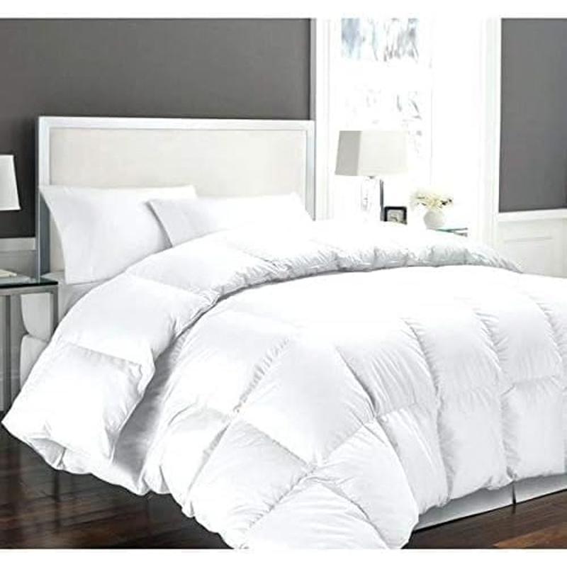 TEMU HOMEROKK Couette 140 x 200 cm Blanc 450 g/m² Microfibre Douce – Qualité Haute – Simple