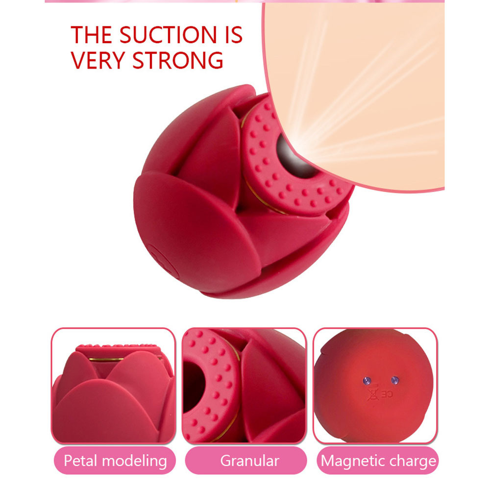 rosen-saugvibratoren für frauen sexspielzeug für erwachsene g-punkt-massagegerät für weibliche klitoris-  erotische spielzeuge mit 10     für frauen Produktdetails 0