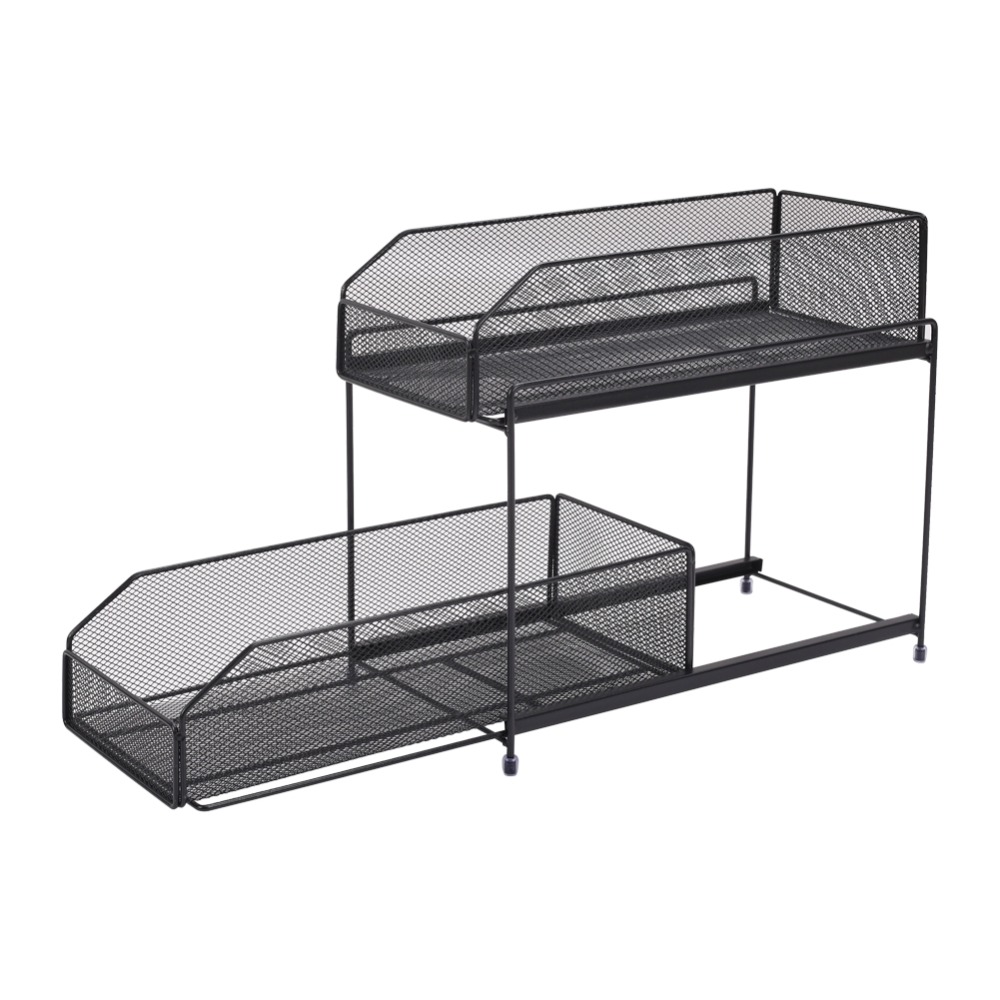 2-Tier Slide Out Under Sink Organiser