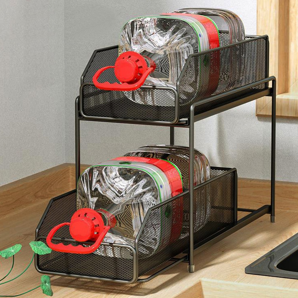 2-Tier Slide Out Under Sink Organiser