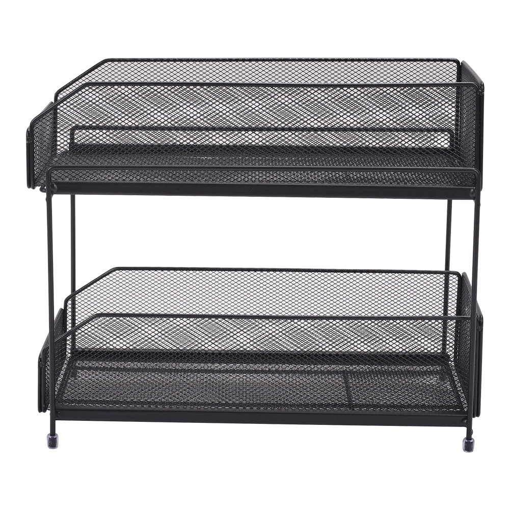 2-Tier Sliding Drawer Bathroom Organiser