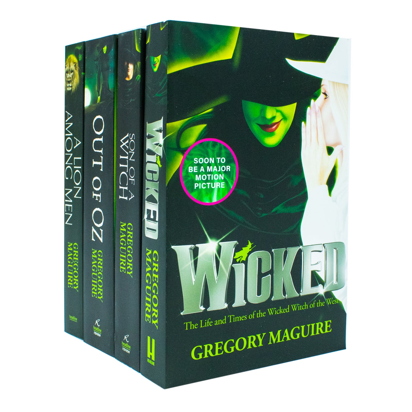 TEMU Wicked Years Series 4 Paperback Book Collection By Gregory Maguire: Dive Into Fantasy With Wicked, Son Of A , A Lion Among Men, & Out Of Oz! For