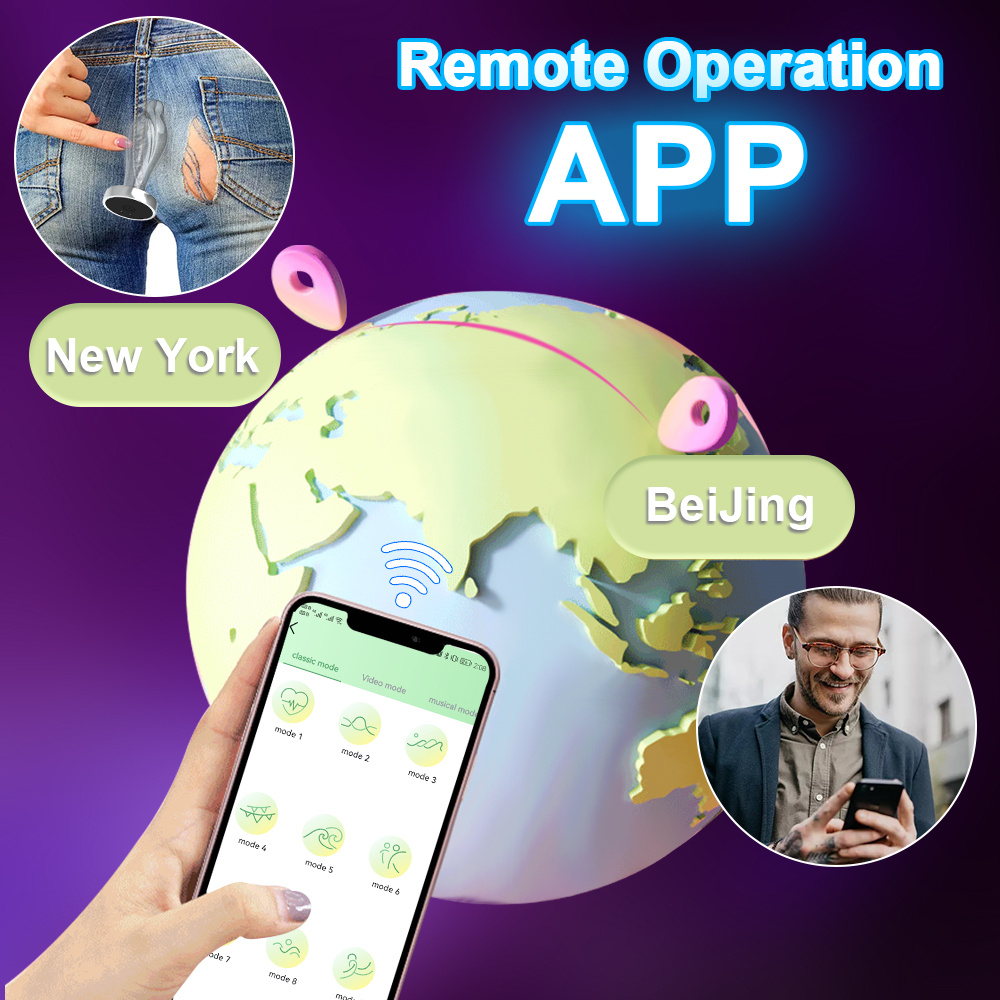 analvibrator-stecker, vibrationsprostata-app, handy-sexspielzeug aus edelstahl Produktdetails 5